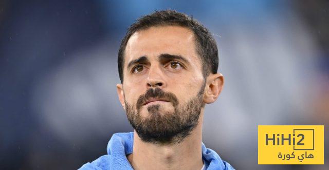 أرقام برناردو سيلفا في مباراة نيوكاسل