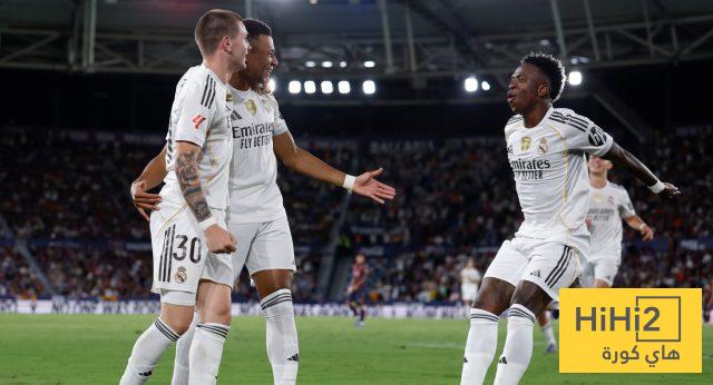 هدافي ريال مدريد في الليغا قبل مواجهة ليفانتي
