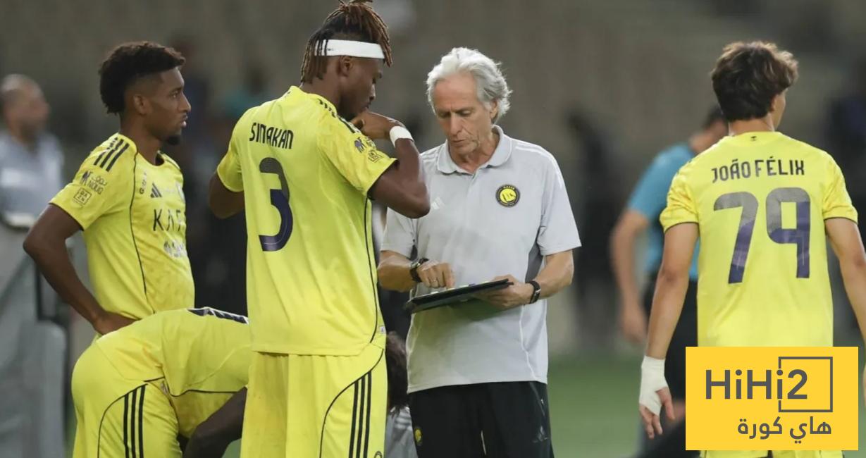 خيسوس يستدعي 4 لاعبين لموقعة الشباب ! خيسوس يستدعي 4 لاعبين لموقعة الشباب !