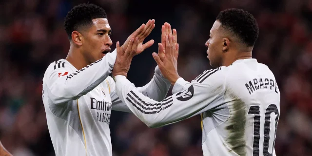 سجل ريال مدريد في مبارياته بالليغا على ملعب البيرنابيو