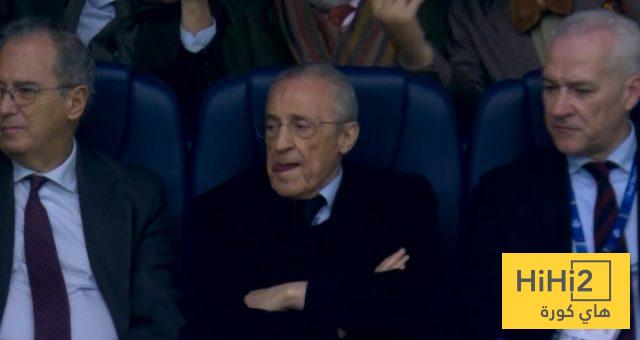 جمهور ريال مدريد يهتف ضد بيريز