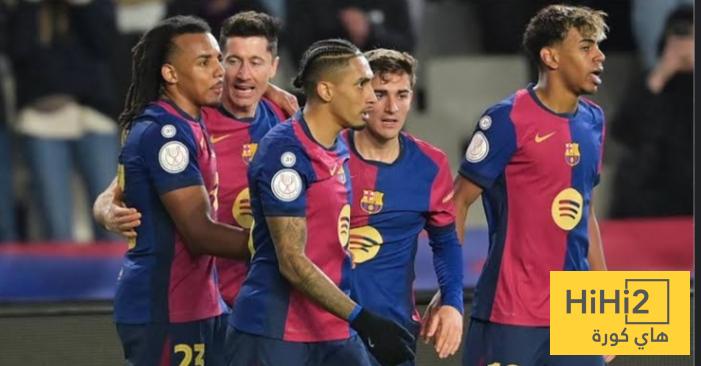 احصائيات برشلونة في الليغا