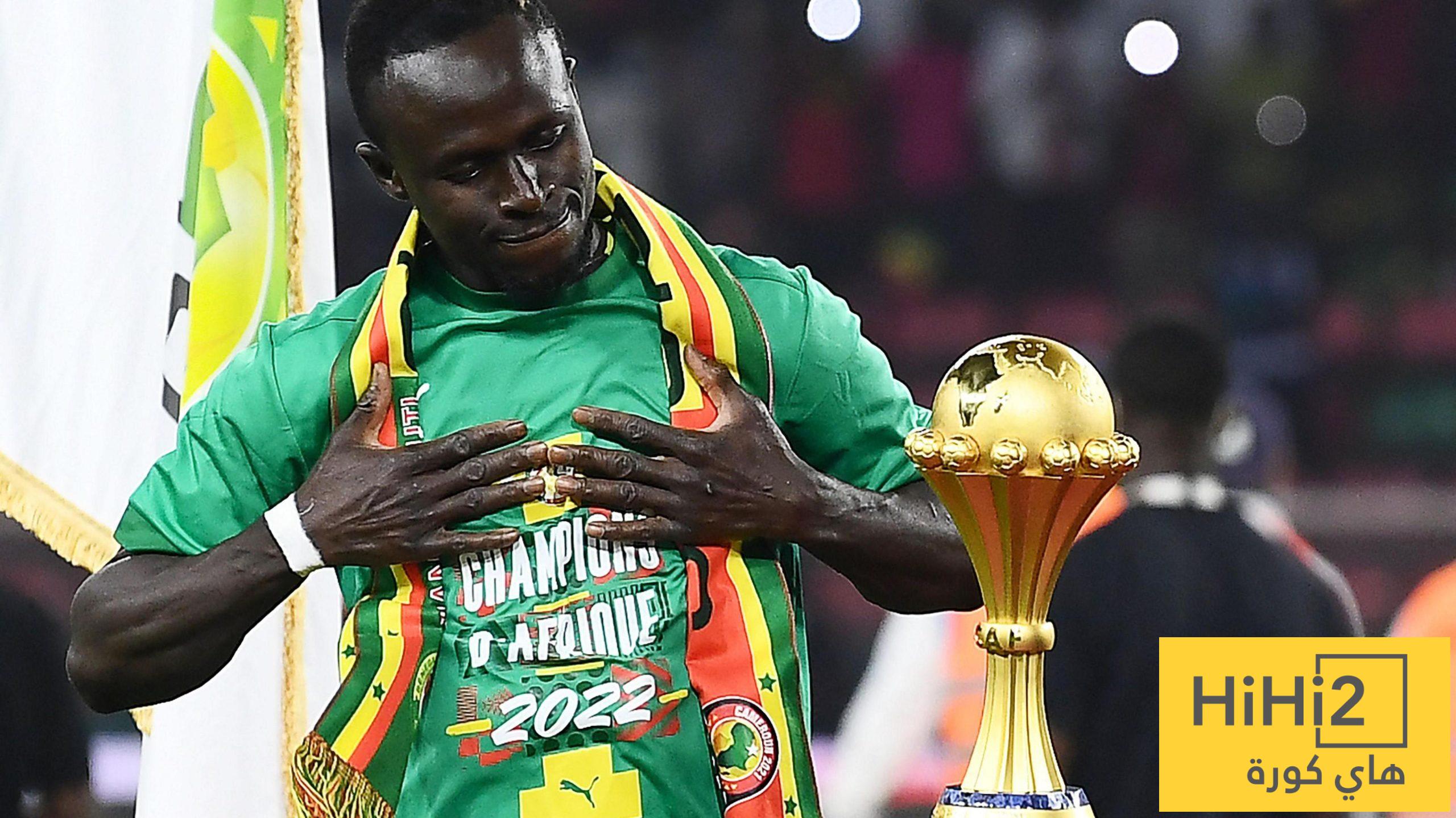 إشادة هائلة بـ ساديو ماني