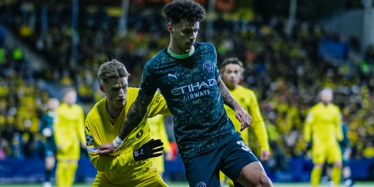 احصائيات الشوط الاول من مباراة مانشستر سيتي و بودو غليمت