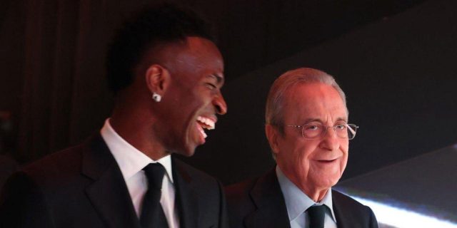 بيريز يريد بقاء فينيسيوس في ريال مدريد