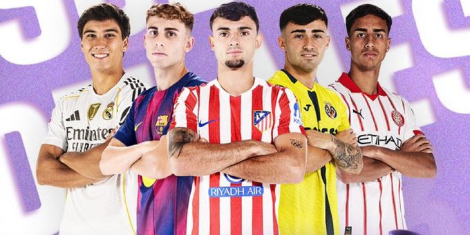 رسمياً.. المرشحون لجائزة لاعب الشهر في الليغا تحت 23 عاماً