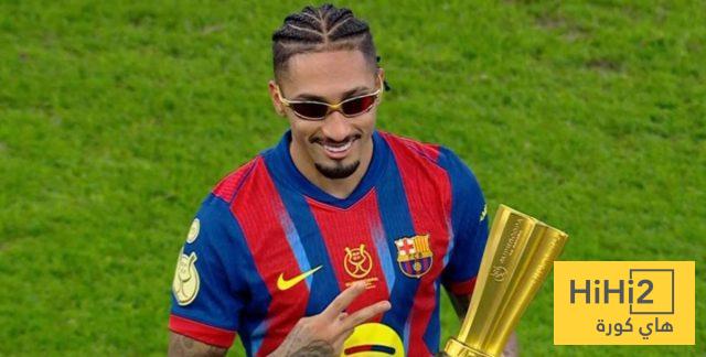 صورة – برشلونة يعاني بدون رافينيا