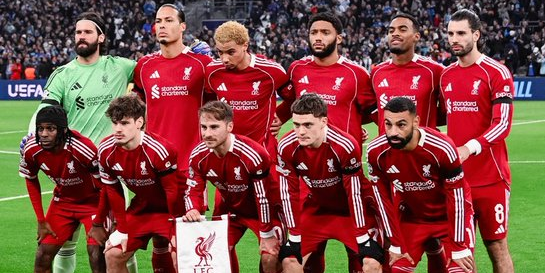 ليفربول يتقدم على مارسيليا في الشوط الاول
