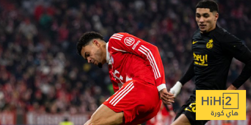 إحصائيات الشوط الأول لمباراة بايرن ميونخ ورويال يونيون