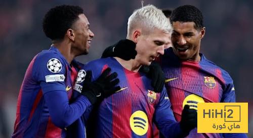 ليفاندوفسكي يعزز تقدم برشلونة بهدف رابع ضد سلافيا