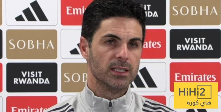 موعد مؤتمر ارتيتا لقمة مانشستر يونايتد