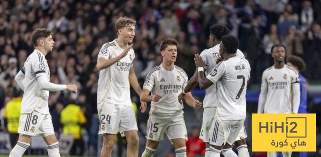 حسابات ريال مدريد لبلوغ ثمن نهائي الأبطال مباشرة