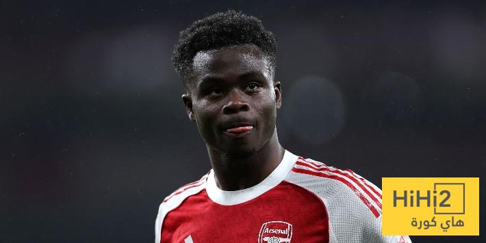 رقم قياسي لـ ساكا هذا الموسم رقم قياسي لـ ساكا هذا الموسم