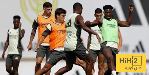 الغيابات في تدريبات ريال مدريد اليوم