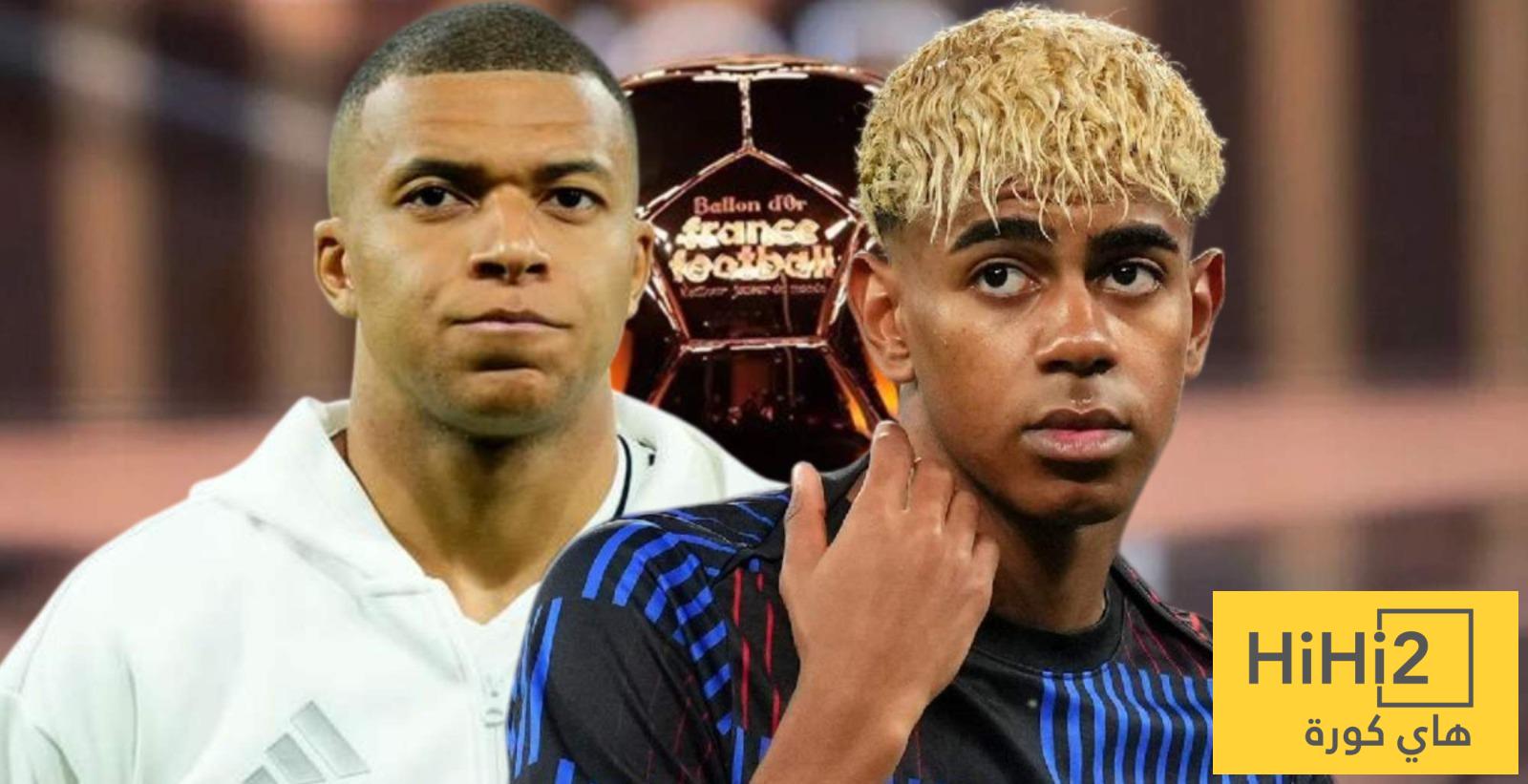بعد نهاية نصف الموسم … شاهد المرشح الاول للفوز بالكرة الذهبية 2026