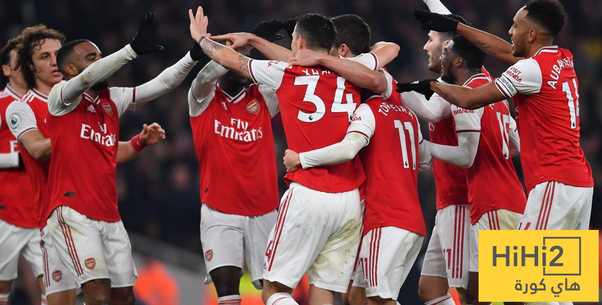 هدافي أرسنال في البريميرليغ قبل مواجهة مانشستر يونايتد