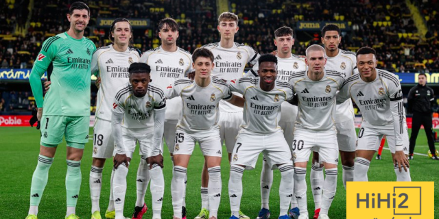 تقييم لاعبي ريال مدريد امام فياريال في الشوط الاول