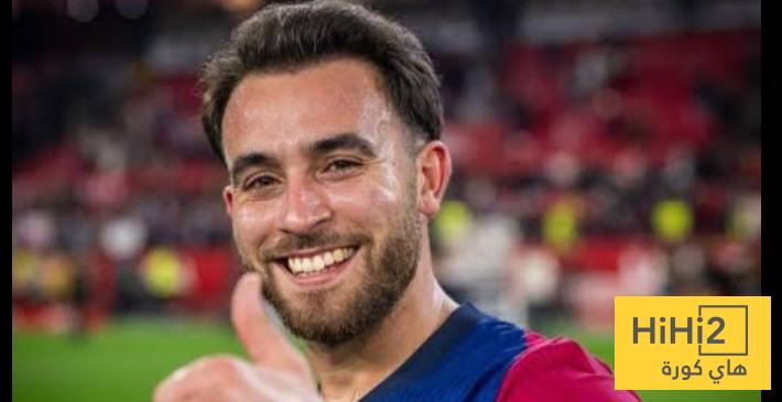 اريك غارسيا أبرز مدافعي برشلونة هذا الموسم