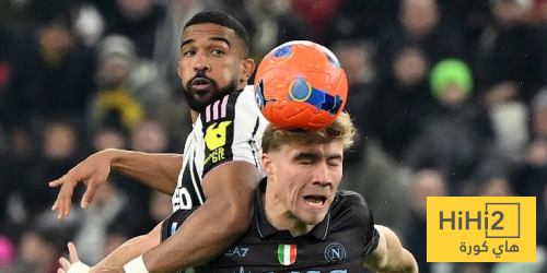 إحصائيات نصف ساعة من مباراة يوفنتوس ونابولي