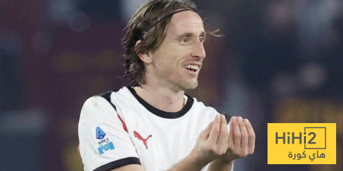 مودريتش: روما حصل على نقطة غير مستحقة