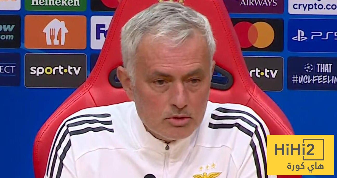مورينيو يعلق على مواجهة ريال مدريد