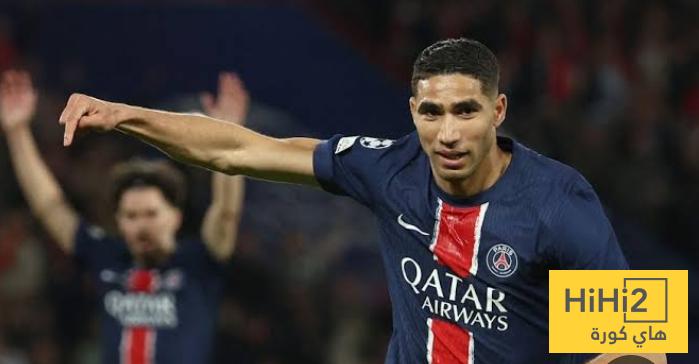 حكيمي تألق في دوري أبطال أوروبا هذا الموسم