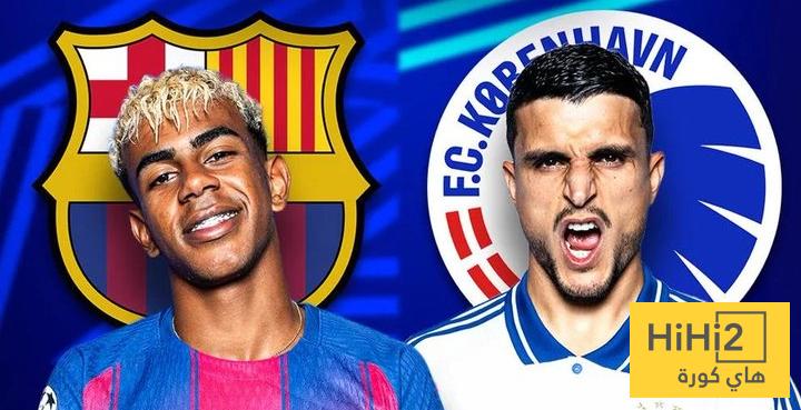 فارق كبير بين برشلونة و كوبنهاغن