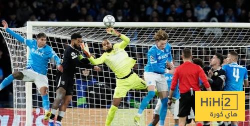 نابولي يسجل التعادل ضد تشيلسي