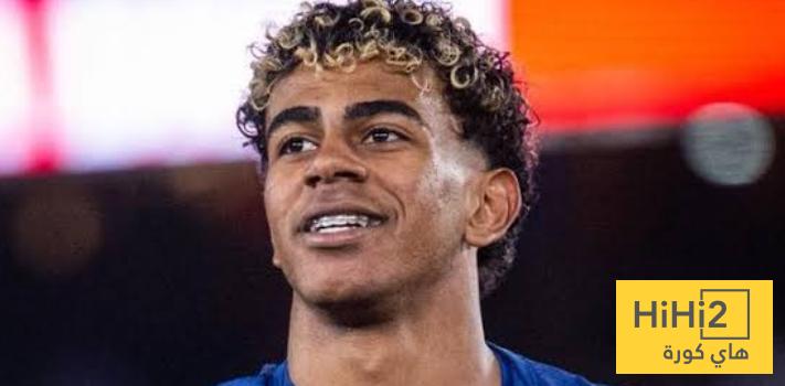 ثالث أهداف لامين يامال في دوري ابطال اوروبا