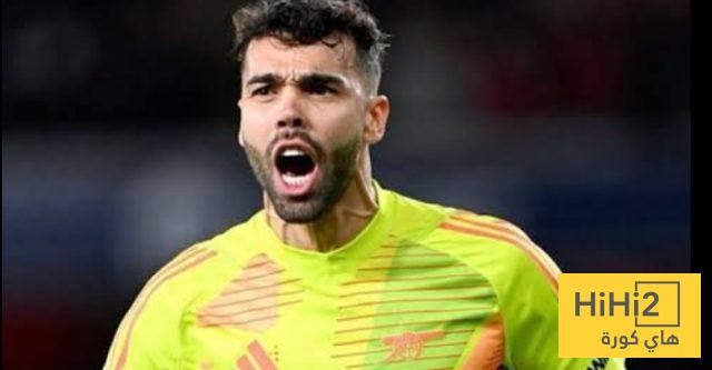 رقم مميز لـ دافيد رايا في دوري أبطال أوروبا مع أرسنال