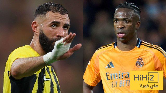 بنزيما يكرر سيناريو فينيسيوس في الاتحاد !
