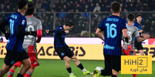 إحصائيات الشوط الأول لمباراة إنتر ميلان وكريمونيسي