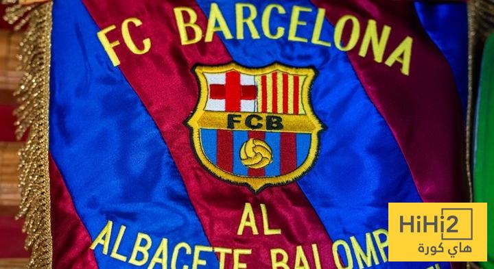 تشكيلة برشلونة الرسمية للقاء ألباسيتي