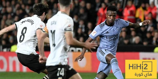 ارقام ريال مدريد امام فالنسيا مزعجة