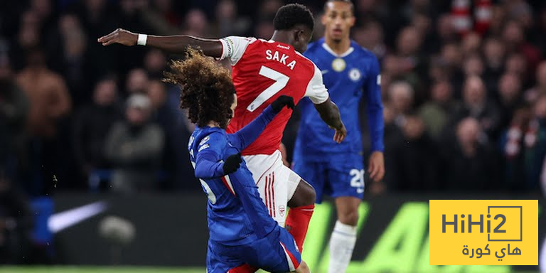 تقييم لاعبي ارسنال و تشيلسي في الشوط الاول
