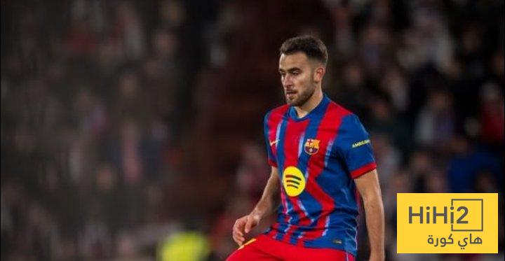 إحصائيات مميزة لـ اريك غارسيا في الشوط الأول أمام ألباسيتي