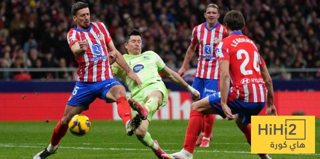 ضربة قوية لأتلتيكو مدريد قبل مواجهة برشلونة في كأس الملك