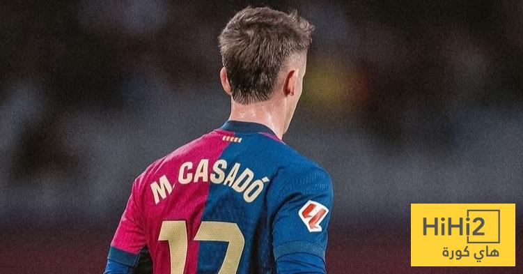 موقف كاسادو من المشاركة أمام مايوركا