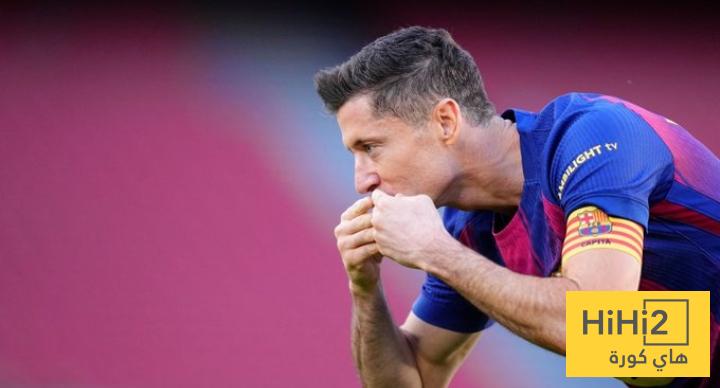 إحصائيات روبرت ليفاندوفسكي في الشوط الأول أمام مايوركا