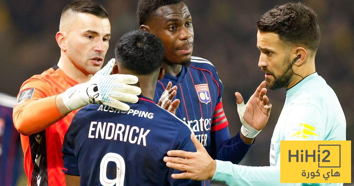 جدل تحكيمي في فرنسا بسبب إندريك