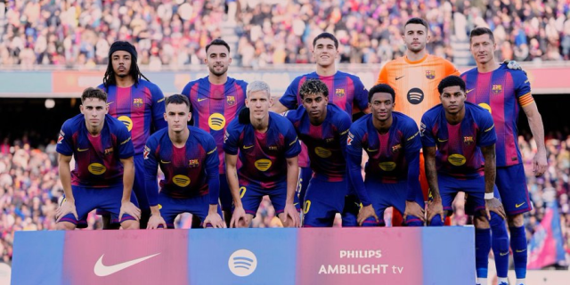 برشلونة الفريق الوحيد الذي فعلها هذا الموسم على ملعبه