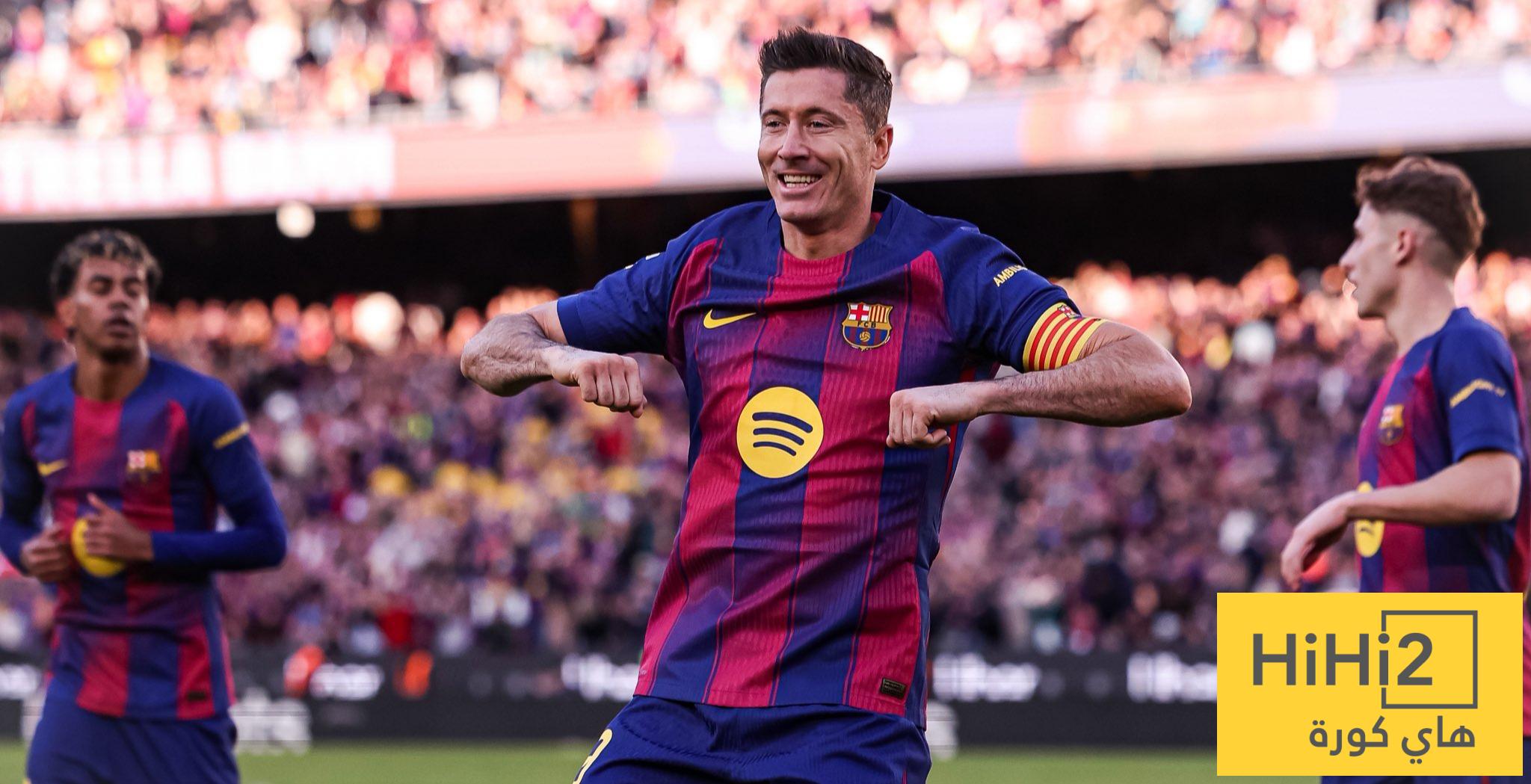 ليفاندوفسكي= لامين + بيرنال !