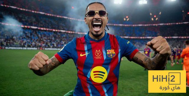عاجل – موقف رافينيا من المشاركة أمام أتلتيكو مدريد في كأس الملك