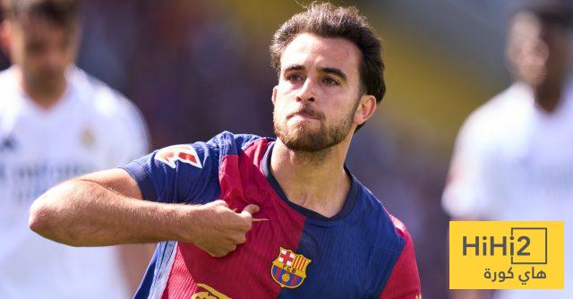 ديكو يشيد بتطور ايريك غارسيا وقدرته الذهنية