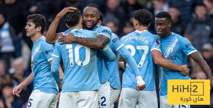 تشكيلة مانشستر سيتي الرسمية للقاء فولهام