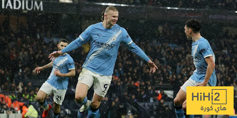 مانشستر سيتي يقسو على فولهام في الشوط الاول