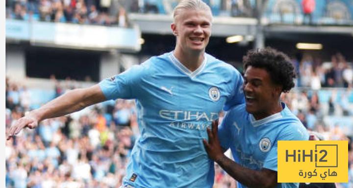 أرقام هالاند في مباراة فولهام