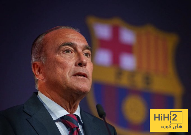 أول مباراة لـ يوستي كرئيس للبارسا 1