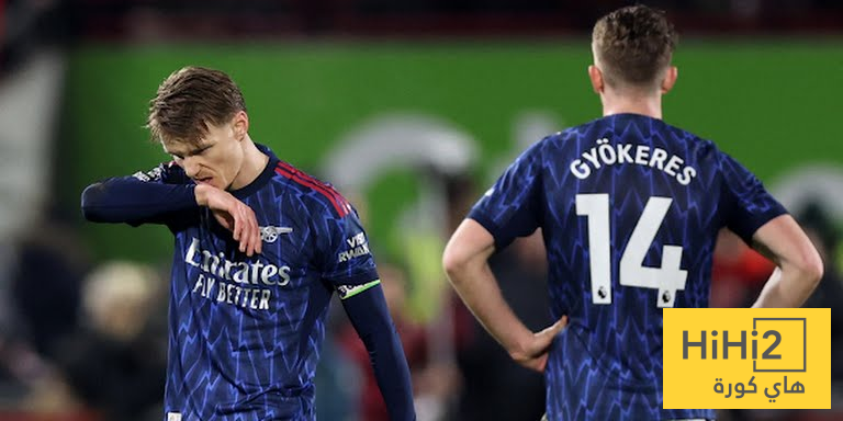 التحدي المقبل لارسنال بعد التعادل امام برينتفورد