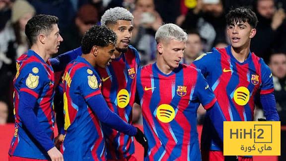 شعار غرفة ملابس برشلونة بعد سقطة أتلتيكو مدريد !